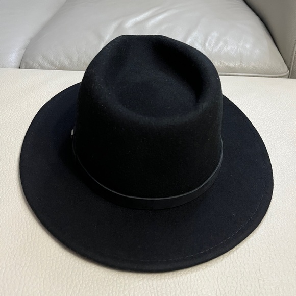 NWT - Brixton Adult Messer Fedora 100% Wool Felt Hat - Size L - Picture 8 of 13